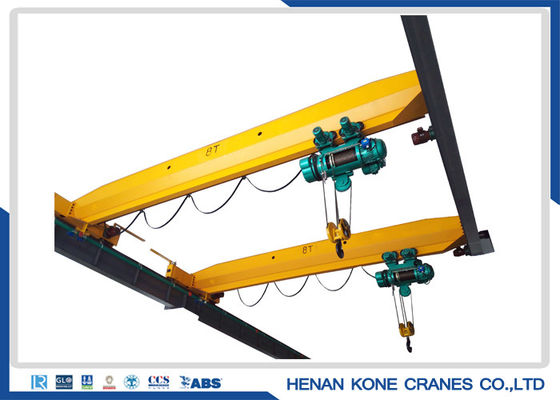 20T einzelner Träger elektrischer obenliegender Crane End Trucks