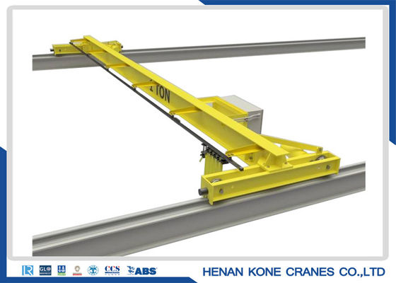 Gelbes 380V 20 Ton Double Girder Overhead Crane