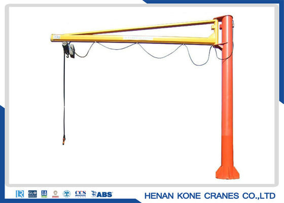 15m elektrischer InnenJib Crane im Freien, 5 Ton Pillar Swivel Jib Crane